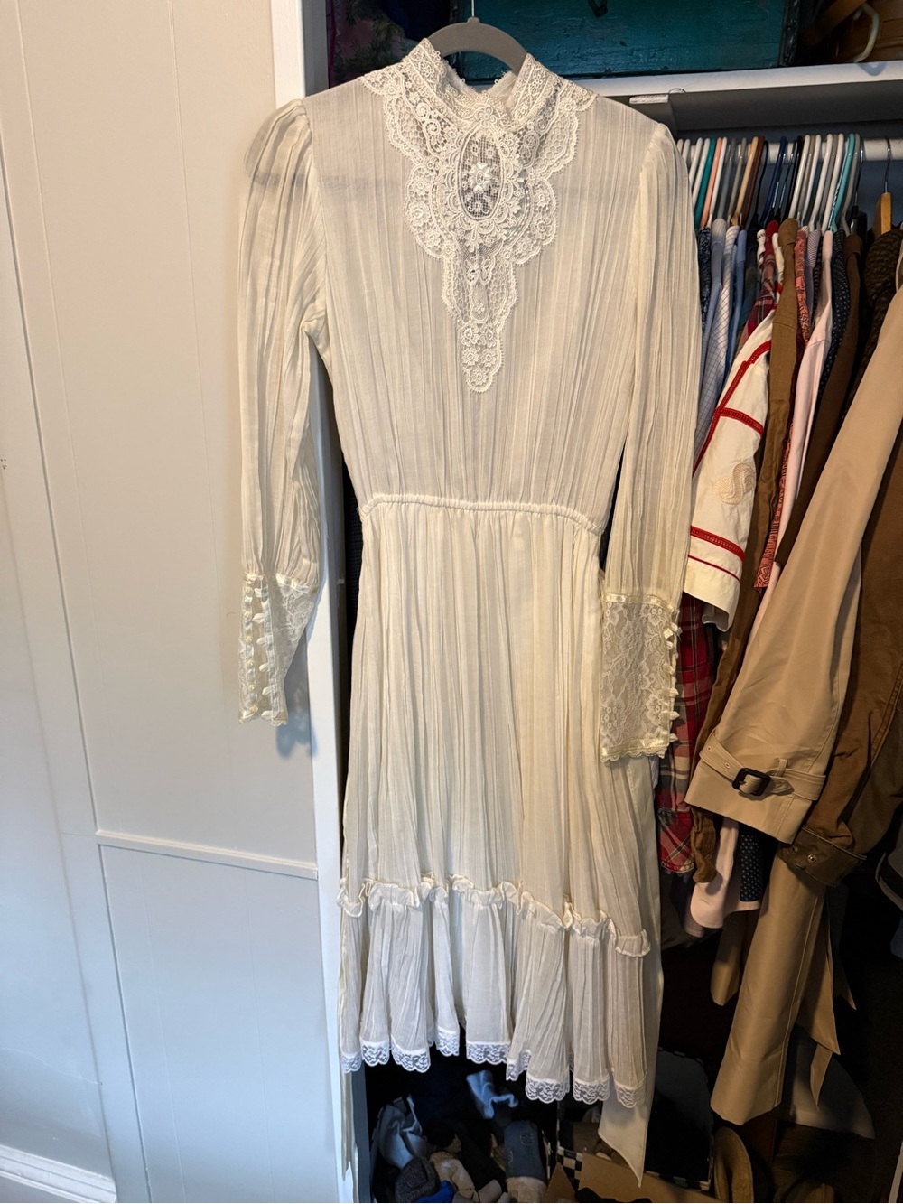 Vintage Gunne Sax Wedding Dress 1983